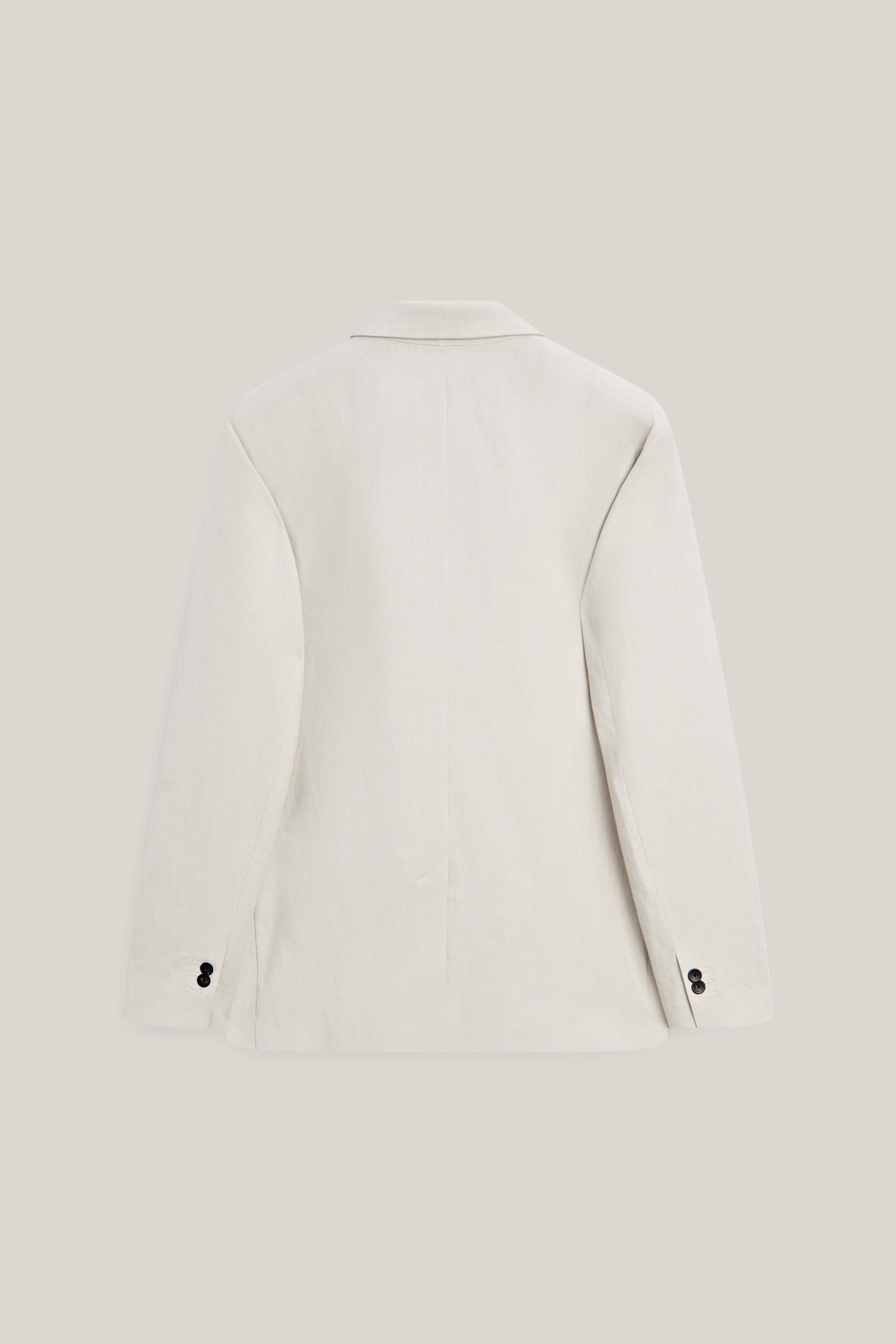 Blazer de costume 100 % lin avec poches - LIMITED EDITION